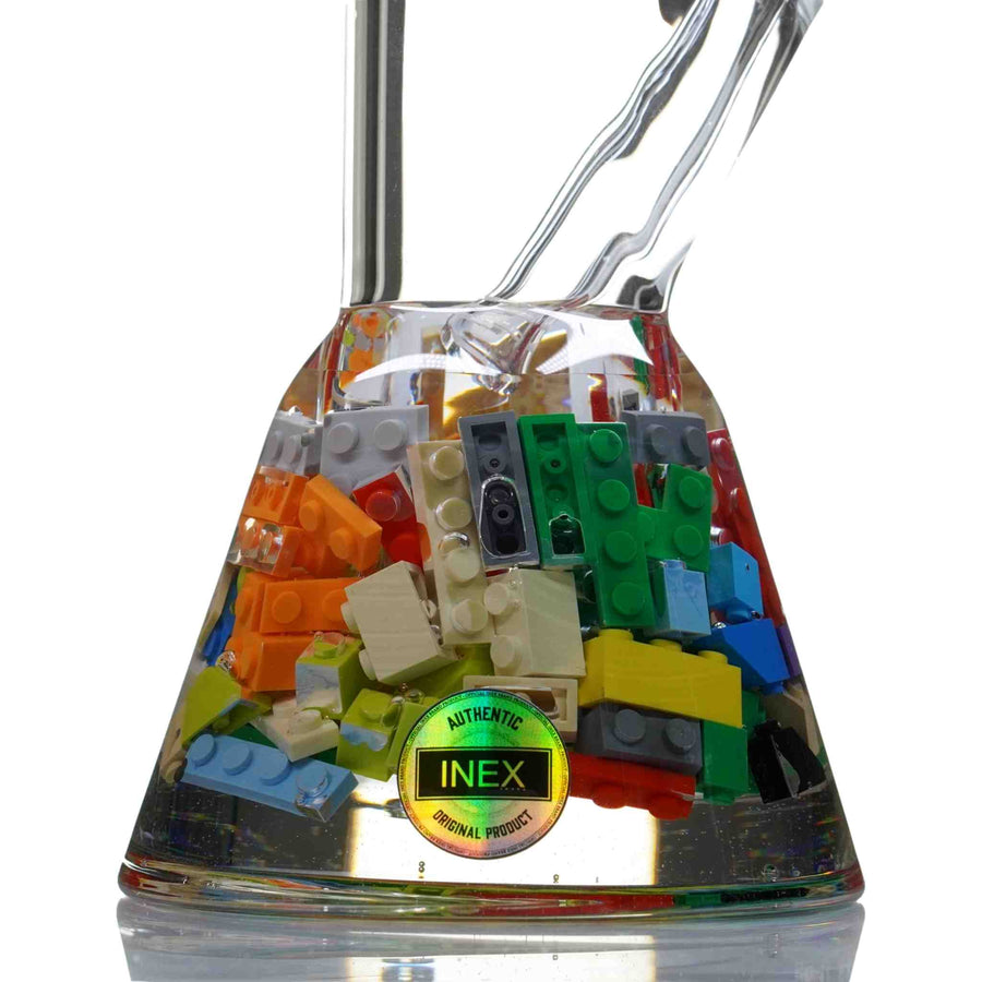 Inex Glass legos beaker bong - cheefkit