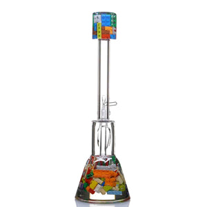 Inex Glass legos beaker bong - cheefkit