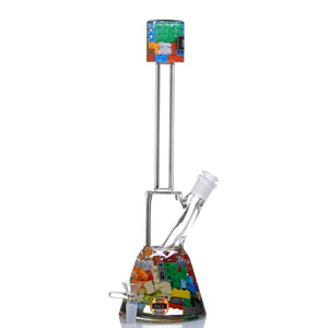 Inex Glass legos beaker bong - cheefkit