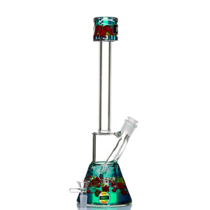 Inex Glass roses beaker bong - cheefkit