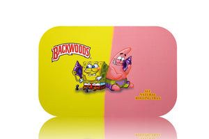 SpongeBob 3-Sided Magnetic Lid Rolling Tray - cheefkit.com
