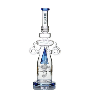 16.5" Lookah Glass Missile Perc Bong - cheefkit.com