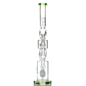 23" Lookah Glass Dual Percolator Big Bong - cheefkit.com