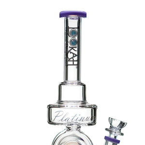 16" Lookah Glass UFO Perc Coil Recycler Bong - cheefkit.com