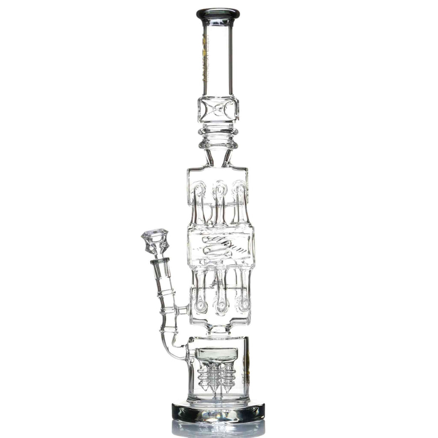 Lookah Glass Quad Tank Recycler water pipe - cheefkit