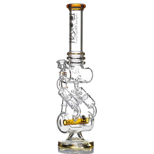 Lookah glass tower bong with 3 stages - cheefkit
