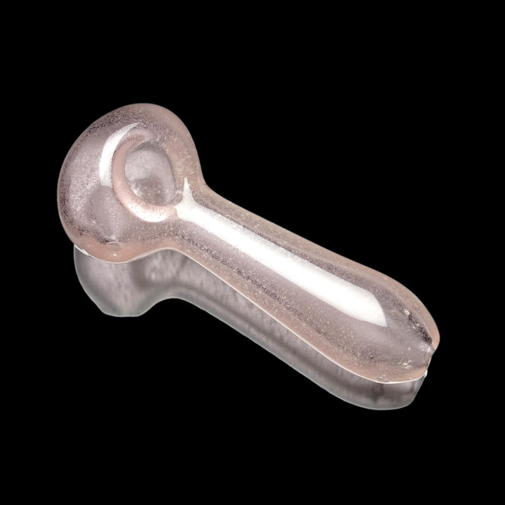 Pink glow glass pipe