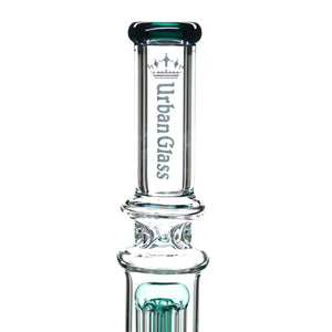 Urban Glass Tower Dual Perc Bong - cheefkit.com