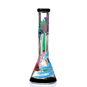 Painted Rick and Morty Beaker - cheefkit.com