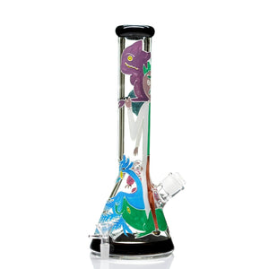 Painted Rick and Morty Beaker - cheefkit.com