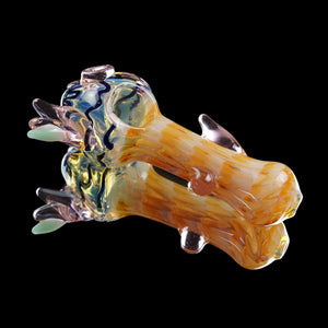 Rose Pedal Glass Spoon Pipe