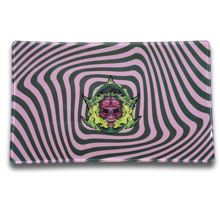 Hypnosis Glass Rolling Tray - cheefkit.com