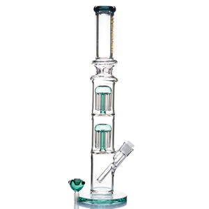 Urban Glass Tower Dual Perc Bong - cheefkit.com