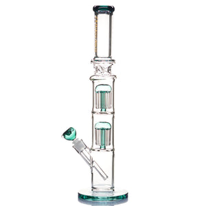 Urban Glass Tower Dual Perc Bong - cheefkit.com