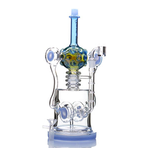 Urban Glass Alien Egg Mega Recycler Rig - cheefkit.com