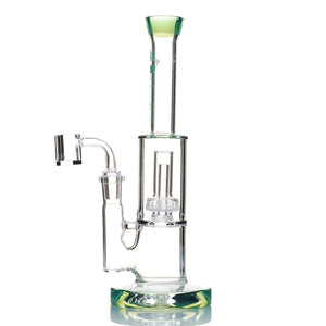 Urban Glass Straight Matrix Perc Dab Rig - cheefkit.com